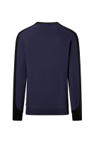 HAKRO Sweatshirt Contrast Mikralinar® Eco, tinte/schwarz, 6XL
