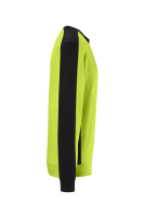 HAKRO Sweatshirt Contrast Mikralinar® Eco, kiwi/schwarz, 4XL