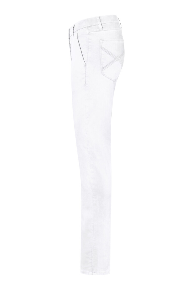 HAKRO Damen Chinohose X-Stretch, weiss, L