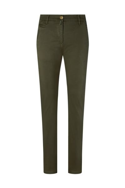 HAKRO Damen Chinohose X-Stretch, olive