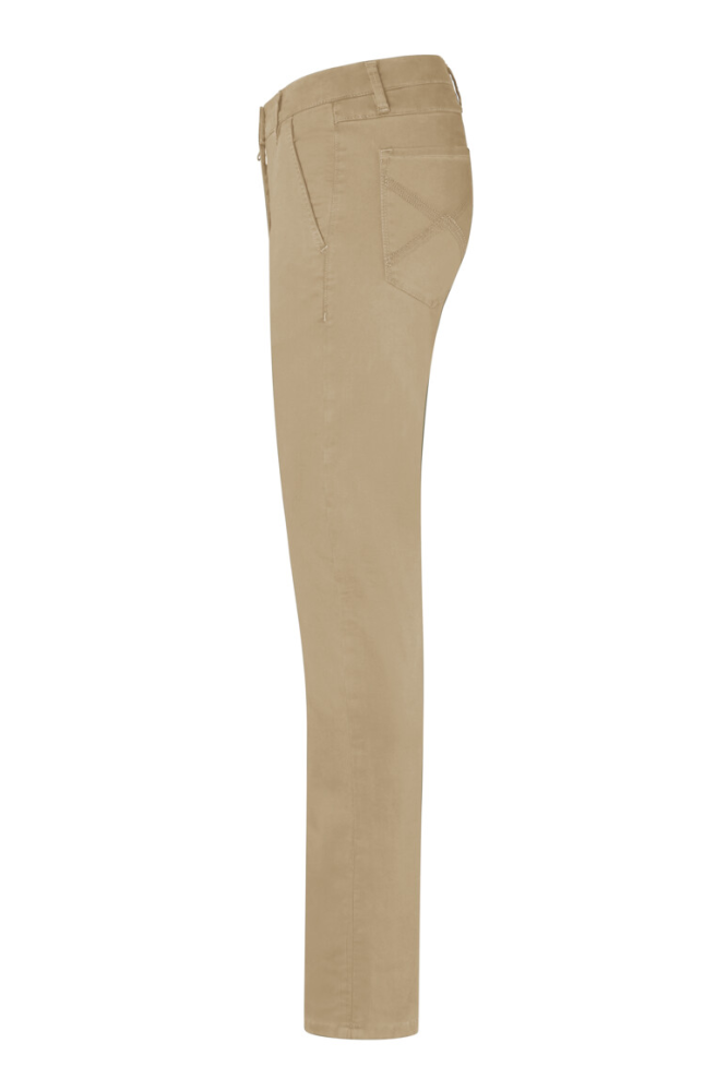 HAKRO Damen Chinohose X-Stretch, khaki, 2XL