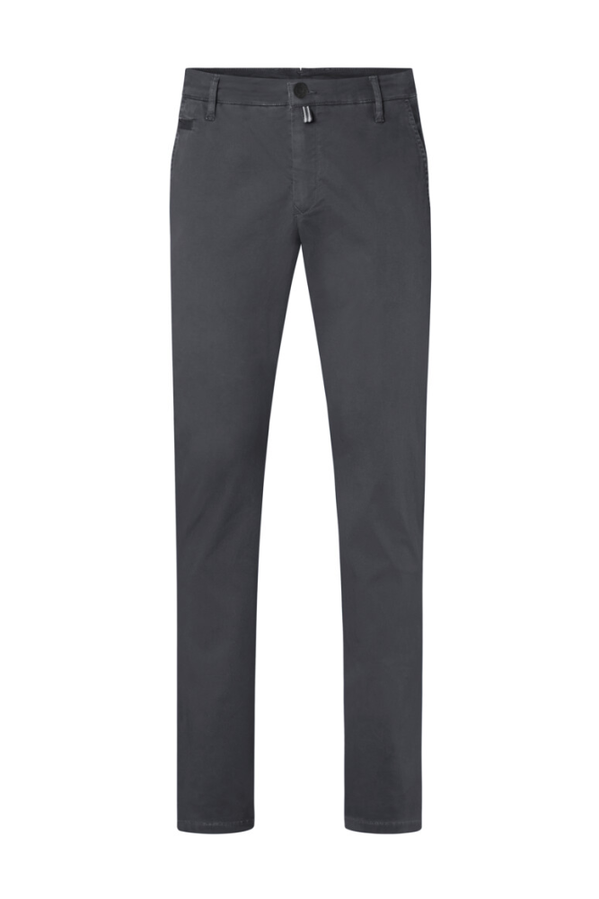 HAKRO Chinohose X-Stretch, karbongrau, M