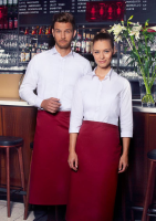 Karlowsky Bistroschürze Basic, bordeaux