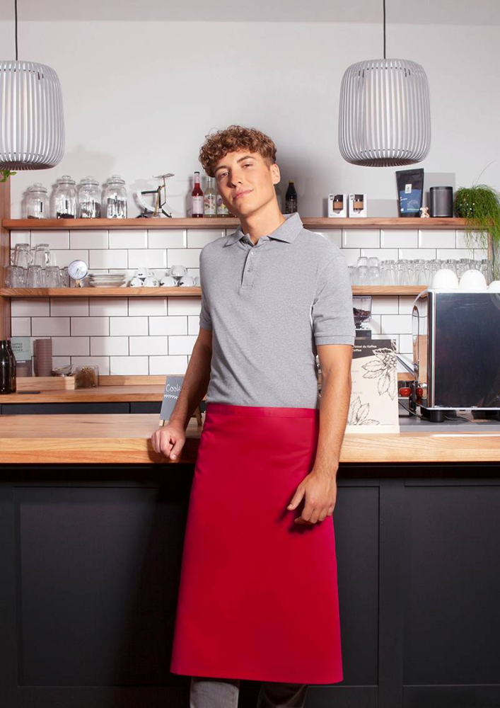 Karlowsky Bistroschürze Basic, himbeere