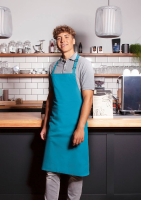 Karlowsky Latzschürze Basic mit Schnalle, türkis