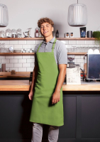 Karlowsky Latzschürze Basic mit Schnalle, limette