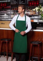 Karlowsky Latzschürze Basic mit Schnalle und Tasche, waldgrün