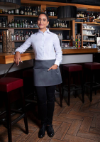 Karlowsky Vorbinder Basic mit Tasche, anthrazit