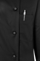 Karlowsky Damenkochjacke Agathe, schwarz, 44