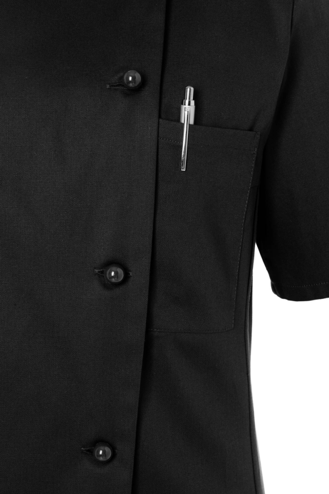 Karlowsky Damenkochjacke Pauline, schwarz, 48