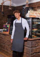 Karlowsky Latzschürze Santorini, anthrazit