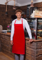 Karlowsky Latzschürze Santorini, rot