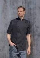 Karlowsky Kochjacke Lennert, schwarz, 44