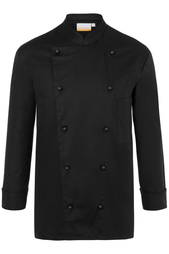 Karlowsky Kochjacke Thomas, schwarz, 52
