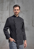 Karlowsky Kochjacke Thomas, schwarz, 52