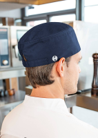 Karlowsky Kochmütze Beanie mit atmungsaktivem Netzeinsatz