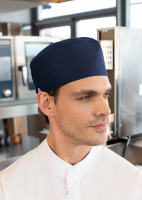 Karlowsky Kochmütze Beanie mit atmungsaktivem Netzeinsatz