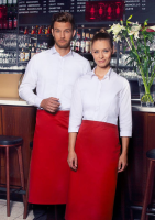 Karlowsky Bistroschürze Basic, rot