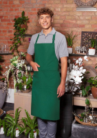 Karlowsky Latzschürze Basic mit Schnalle und Tasche, waldgrün