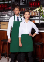 Karlowsky Latzschürze Basic mit Schnalle und Tasche, waldgrün