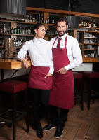 Karlowsky Vorbinder Basic mit Tasche, bordeaux