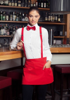 Karlowsky Vorbinder Basic mit Tasche, rot