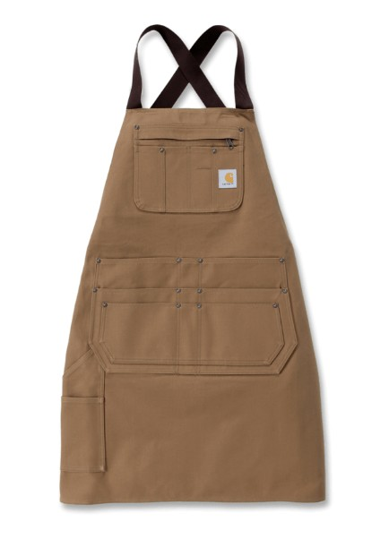 Carhartt Latzschürze  Duck Apron, ® Brown