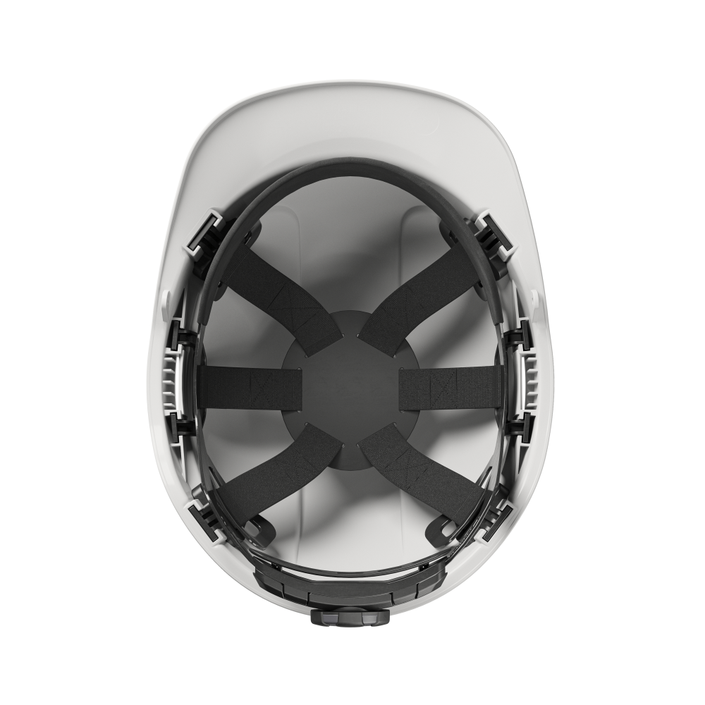 Hellberg Schutzhelm Factor weiss