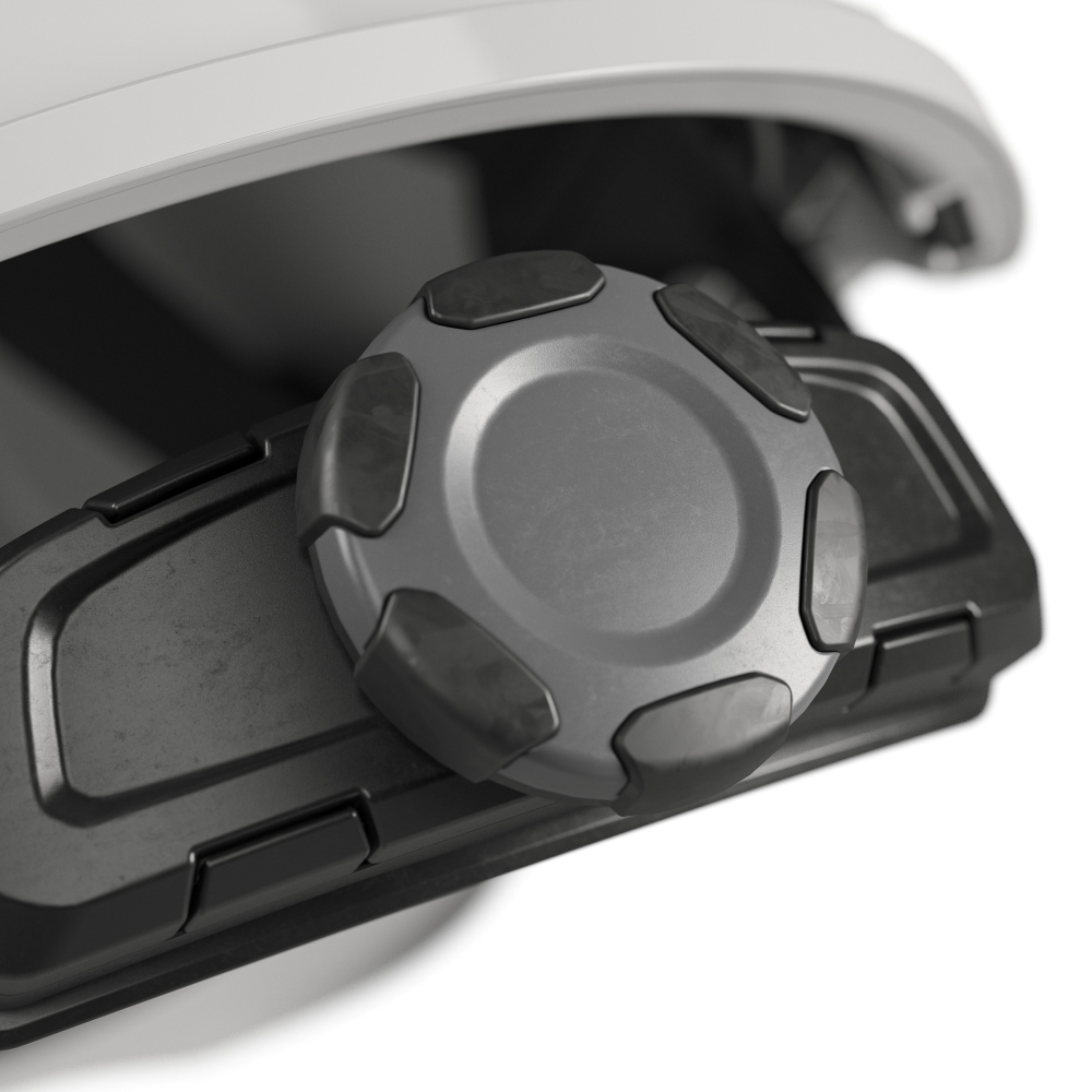 Hellberg Schutzhelm Factor weiss