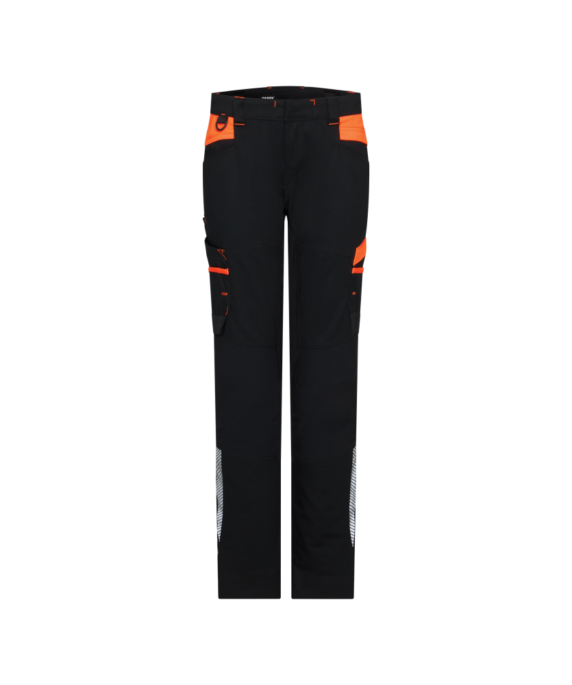 Dassy ® Hong Kong Women, Pescore41, schwarz/fluo orange, standard