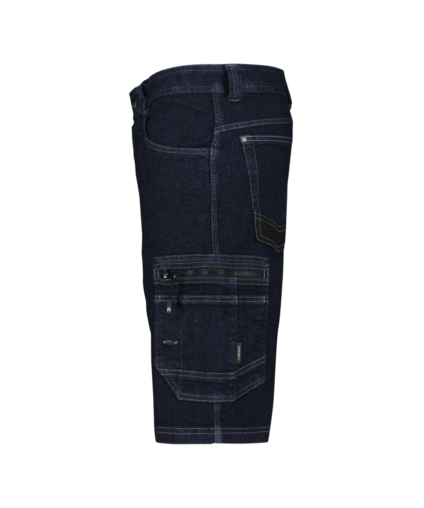 Dassy ® Tokyo, Jeans-Arbeitsshorts mit Stretch, Dunkel jeansblau,, 42