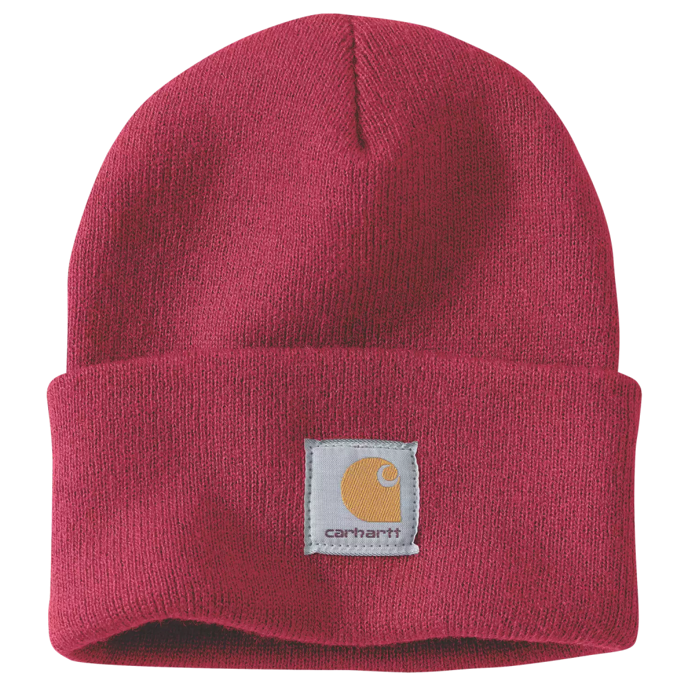 Carhartt Knit Cuffed Beanie, Industry Red