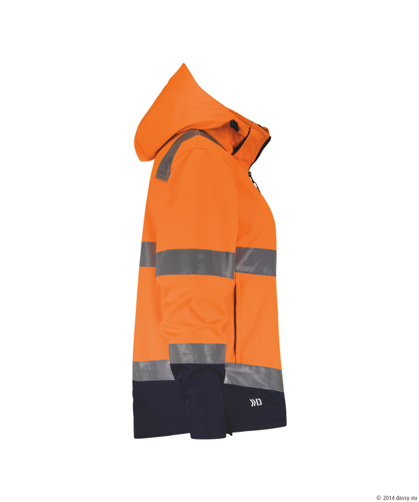 Dassy ® Malaga Women, Pes74, orange/dunkelblau