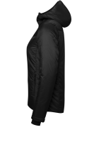 HAKRO Damen Kapuzen-Thermo-Loftjacke, schwarz, XS