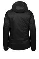 HAKRO Damen Kapuzen-Thermo-Loftjacke, schwarz, XS