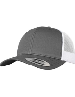 FlexFit Cap Retro Trucker 2-Tone Heather-Grey/White