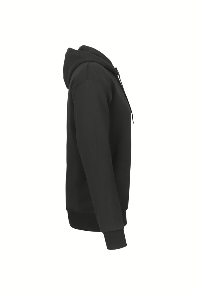 HAKRO Label-Free Kapuzen-Sweat Heavy MIKRALINAR® ECO, karbongrau, 5XL