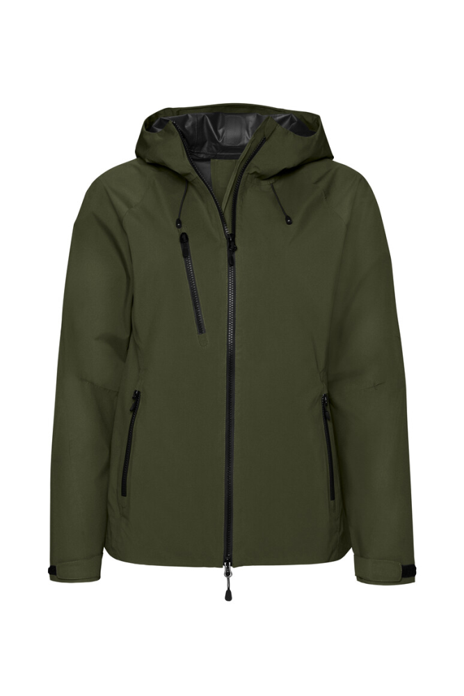 HAKRO Damen High-Activejacke ECO, olive, L
