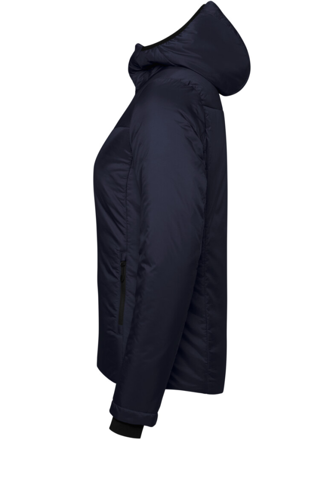 HAKRO Damen Kapuzen-Thermo-Loftjacke, tinte, 2XL