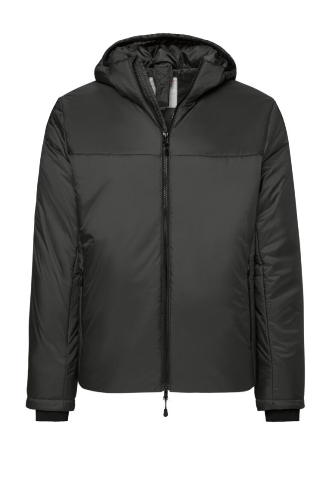 HAKRO Kapuzen-Thermo-Loftjacke, karbongrau, 4XL