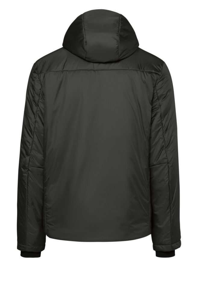 HAKRO Kapuzen-Thermo-Loftjacke, karbongrau, 4XL
