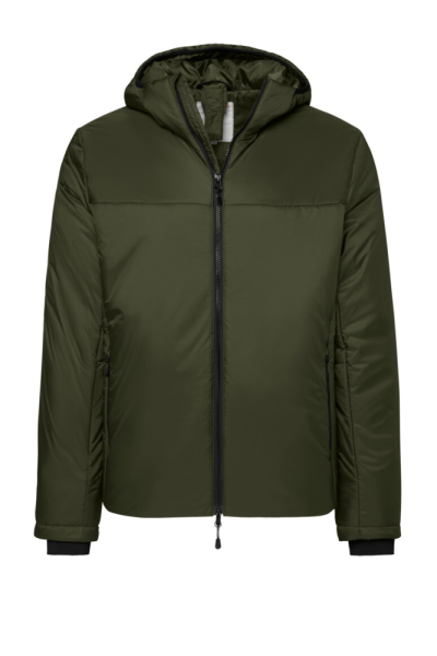 HAKRO Kapuzen-Thermo-Loftjacke, olive