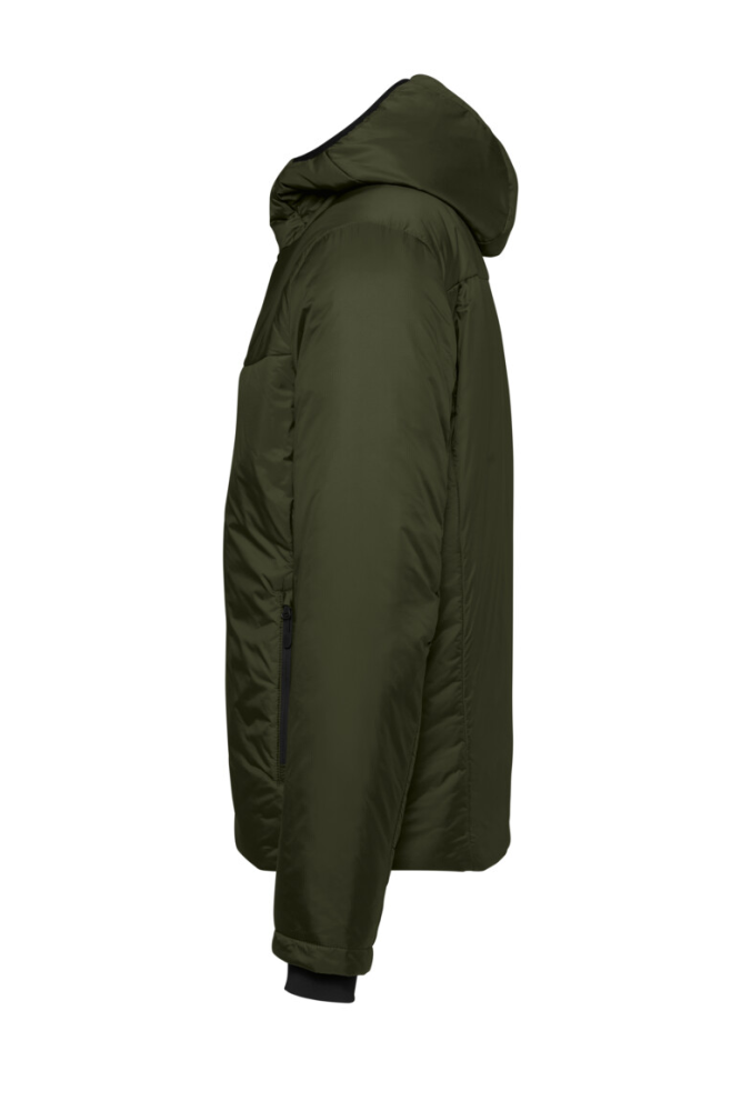 HAKRO Kapuzen-Thermo-Loftjacke, olive, L
