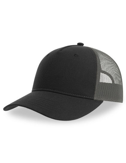 Atlantis Zion Cap - 5-Panel schwarz-grau
