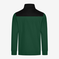 FHB ROB Zip-Sweatshirt, grün-schwarz, Gr. L