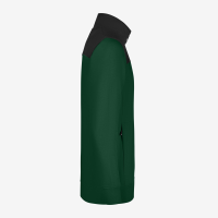 FHB ROB Zip-Sweatshirt, grün-schwarz, Gr. L