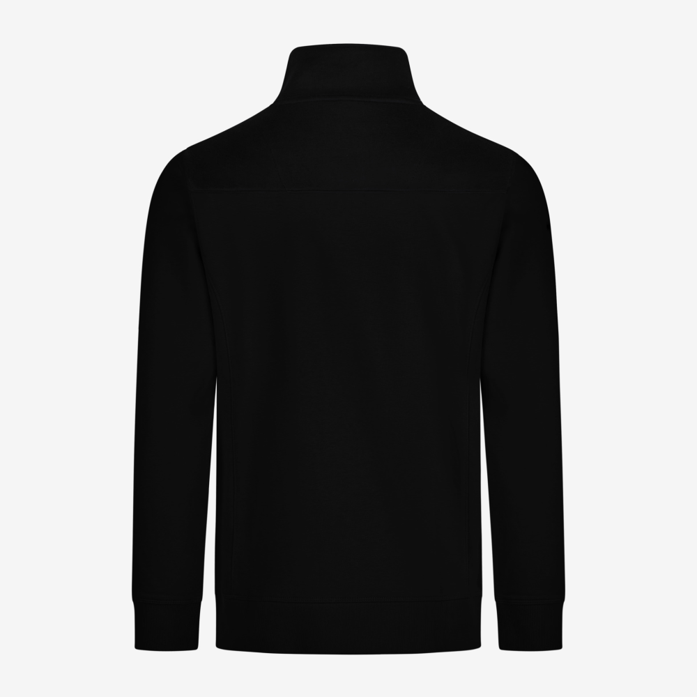FHB ROB Zip-Sweatshirt, schwarz, Gr. XS