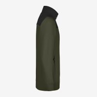 FHB ROB Zip-Sweatshirt, oliv-schwarz, Gr. 2XL