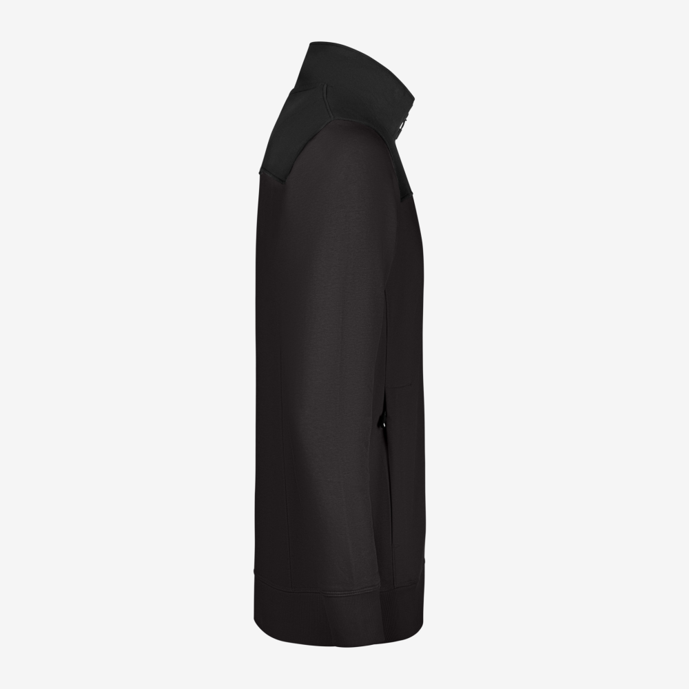 FHB ROB Zip-Sweatshirt, anthrazit-schwarz, Gr. L