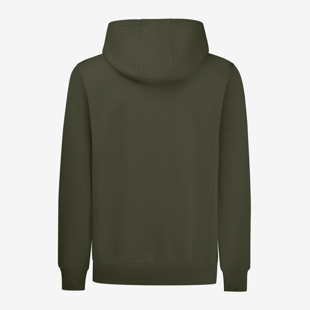 FHB QUENTIN Hoodie Jacke, oliv, Gr. 4XL